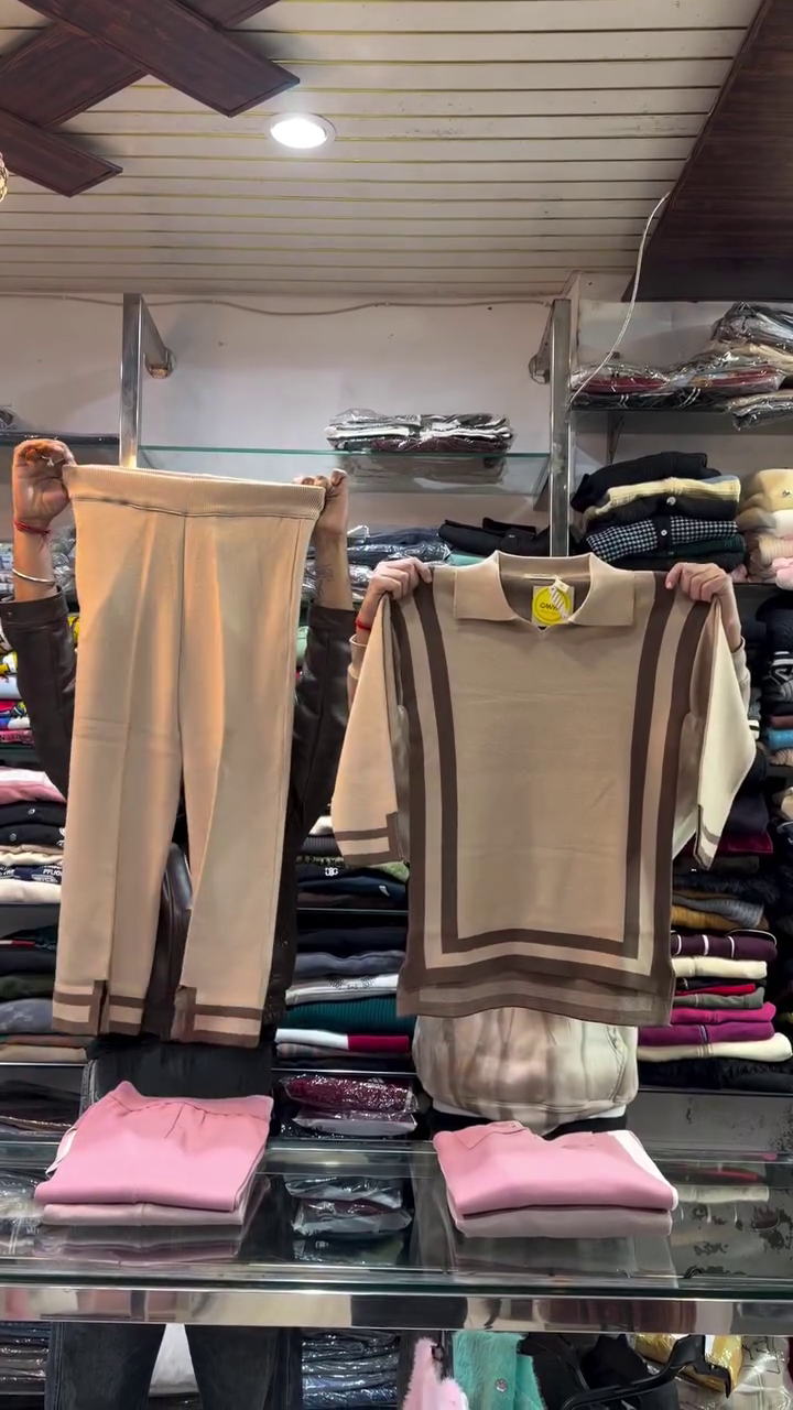 Beige Geometry: Collared Calm with Earth-Toned Precision” 🟫📐🌾