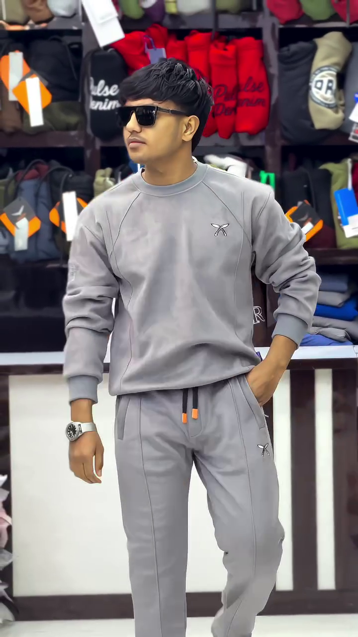 “Urban Mirage: Beige Tracksuit of Effortless Cool & Everyday Glow 🌤️🕶️”