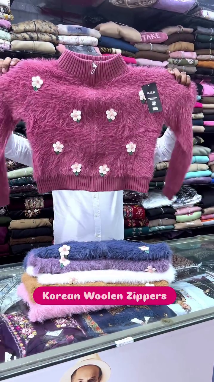 “Petal Poise: Cardigan & Skirt Ensemble of Blush Grace & Blooming Confidence 🌷👗💗”