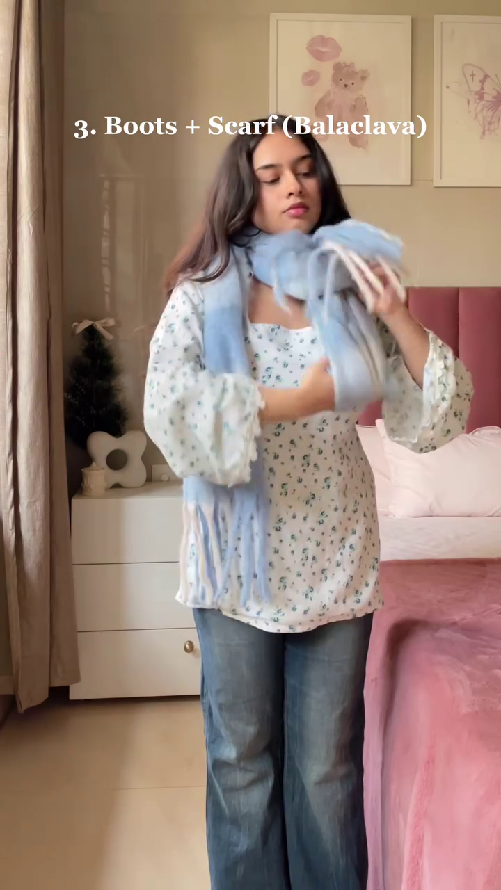 “Blossom Haze: Fuzzy Woolen Sweater of Petal Dreams & Cozy Whispers 🌷💗❄️”