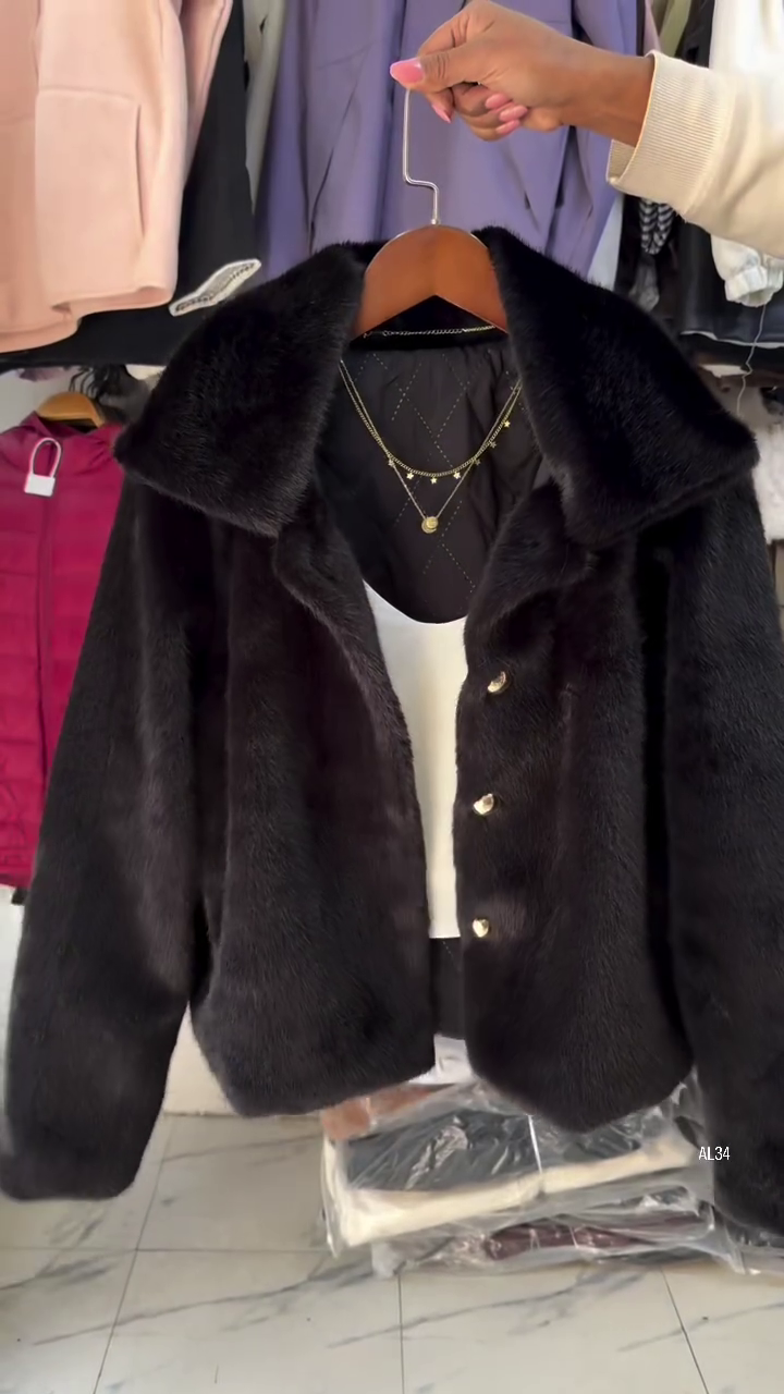 “Starlight Shear: Faux Fur Coat of Soft Power & Celestial Grace 🌟🧥✨”