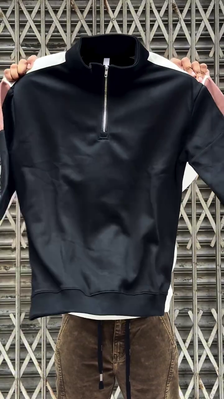 Maroon Glide Panel Sweatshirt 🍷🧶 | Urban Contrast Edition