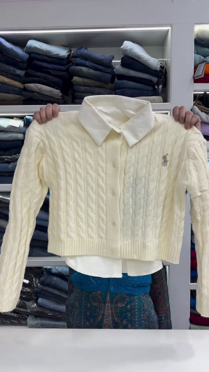 Maroon Cable-Knit Cardigan 🍷🧶 | Ivy Lounge Edition