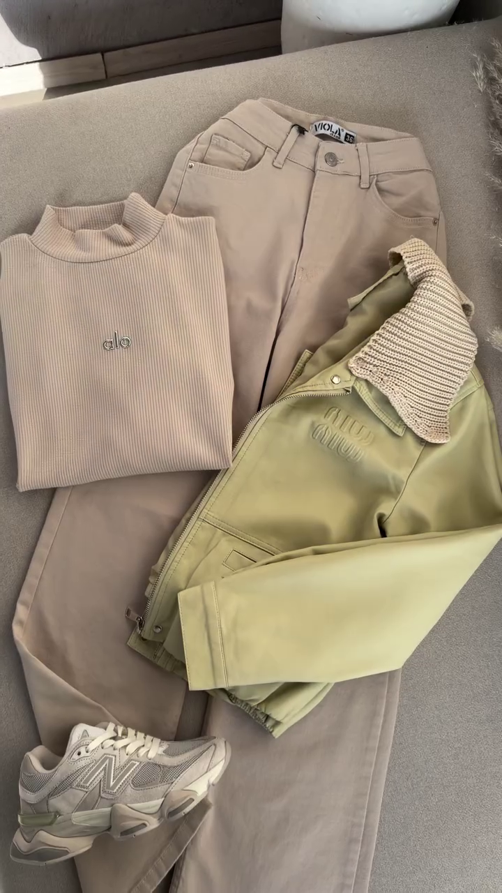 Beige Harmony Layered Outfit 🤍🧥 | Soft Luxe Edition