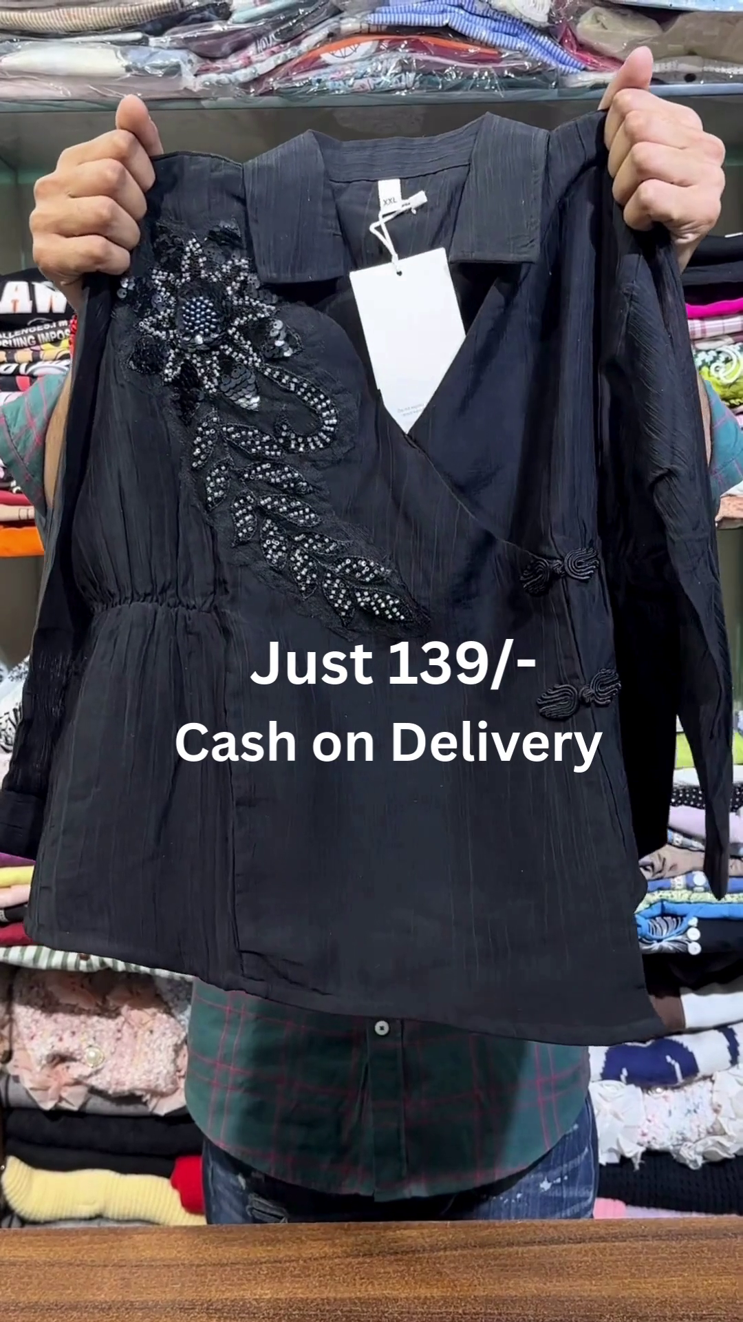 Embroidered Long Sleeve Fashion Top Inspired Blouse