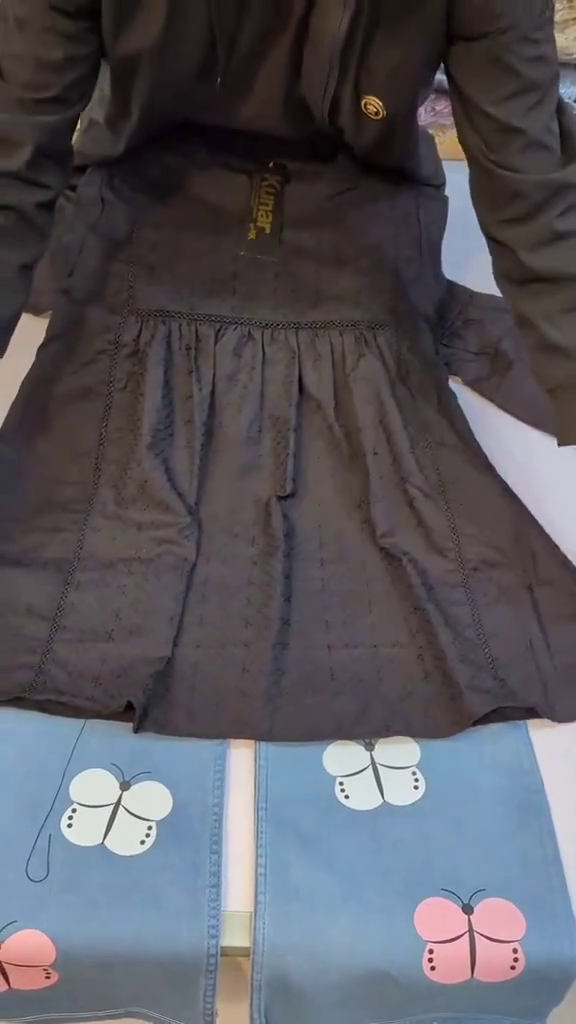 Peplum Style Long Sleeve Tunic Top with pants