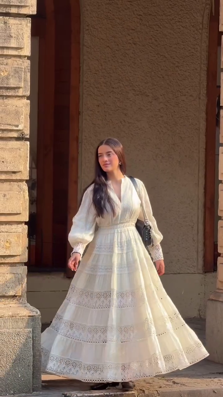 ✨ Ivory Lace Bohemian Maxi Dress – Ethereal Goddess Vibes! ✨