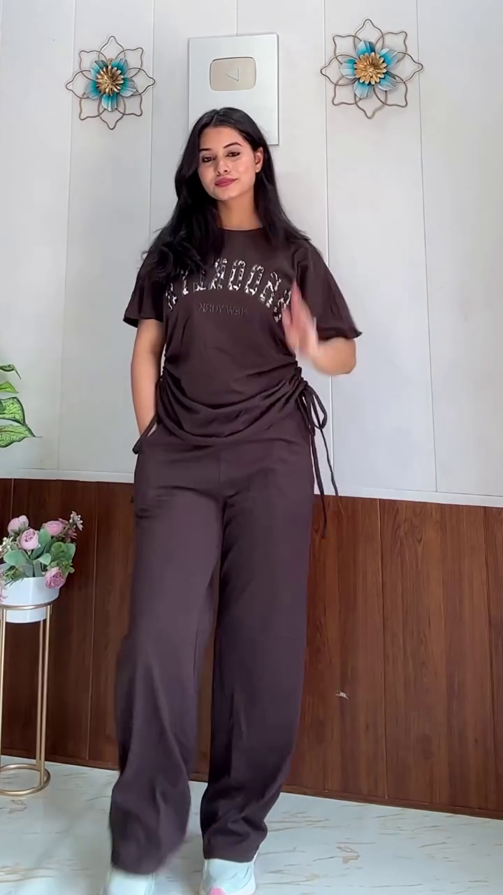 🤎 Chic Cocoa Sporty Co-Ord Set – Effortless Comfort Meets Modern Style ✨