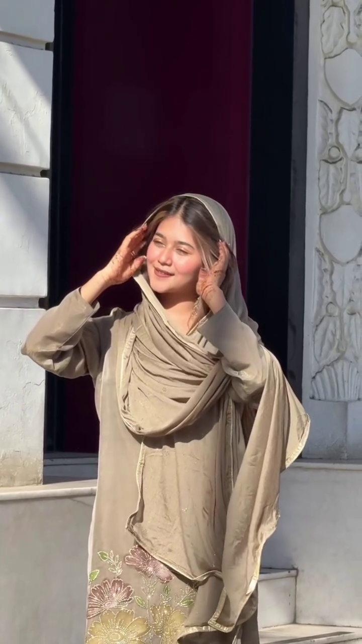 Graceful Taupe Elegance Suit Set – Minimal Luxe Ethnic Charm 🤎✨🌿