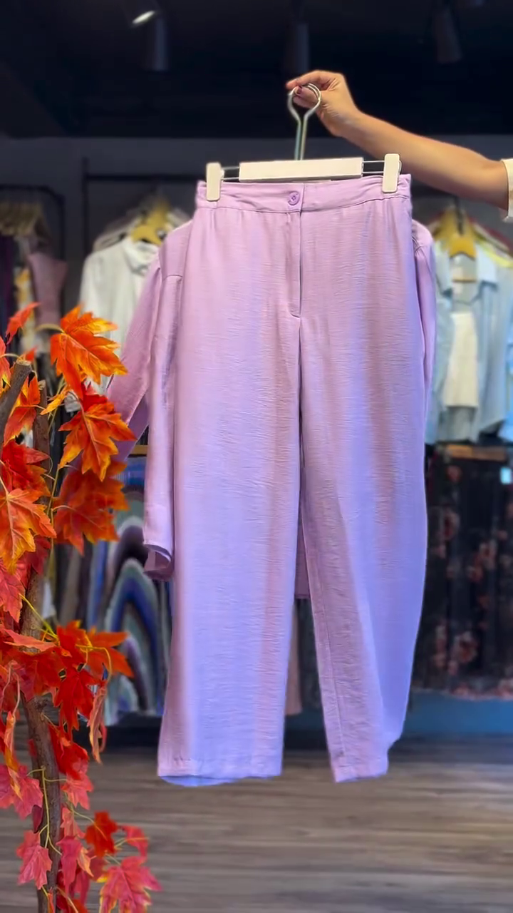 Lilac Dream Layered Co-Ord Set – Soft Glam Everyday Elegance 💜✨🌸