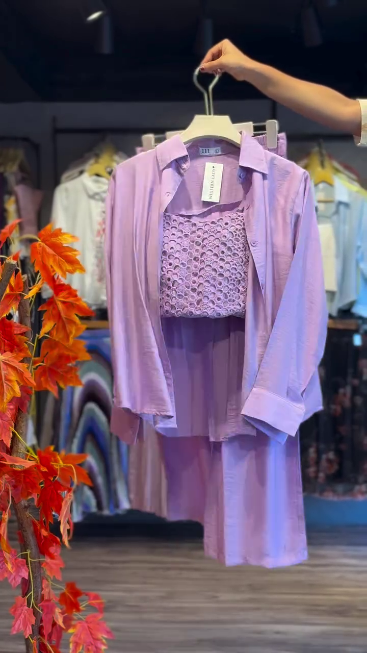 Lilac Dream Layered Co-Ord Set – Soft Glam Everyday Elegance 💜✨🌸