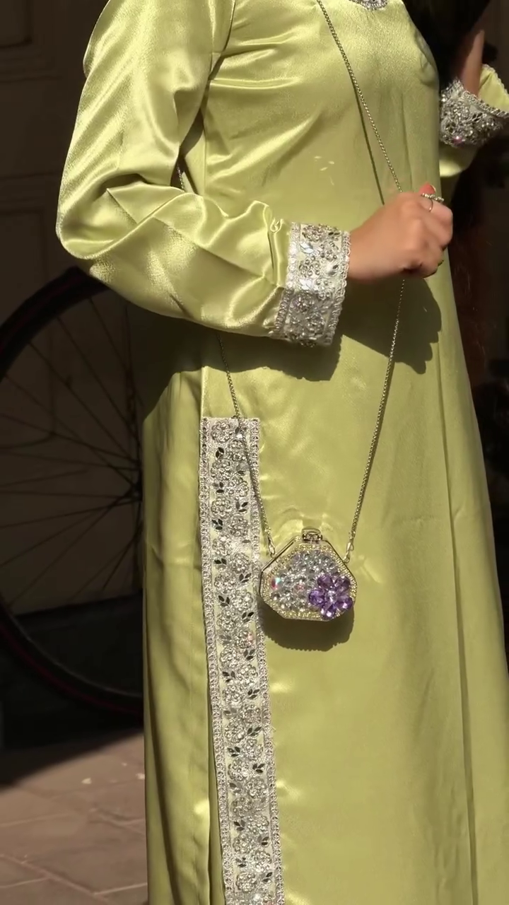 Sunlit Lime Luxe Straight Kurta ✨🌿💛