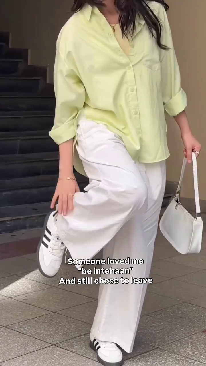 Mint Breeze Relaxed Shirt & Wide-Leg Pants Set – Effortless Minimal Chic 💚🤍✨