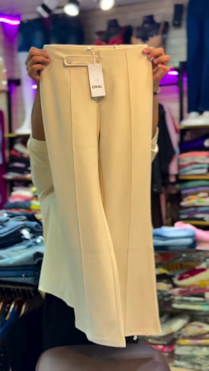 Elegant Pastel Chic Trousers & Floral Embroidered Shirt Combo – Soft Classy Look 💖✨👗
