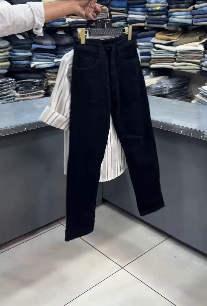 Urban Stripe Classic Shirt & White Pant Combo – Smart Casual Perfection 🤍👔✨