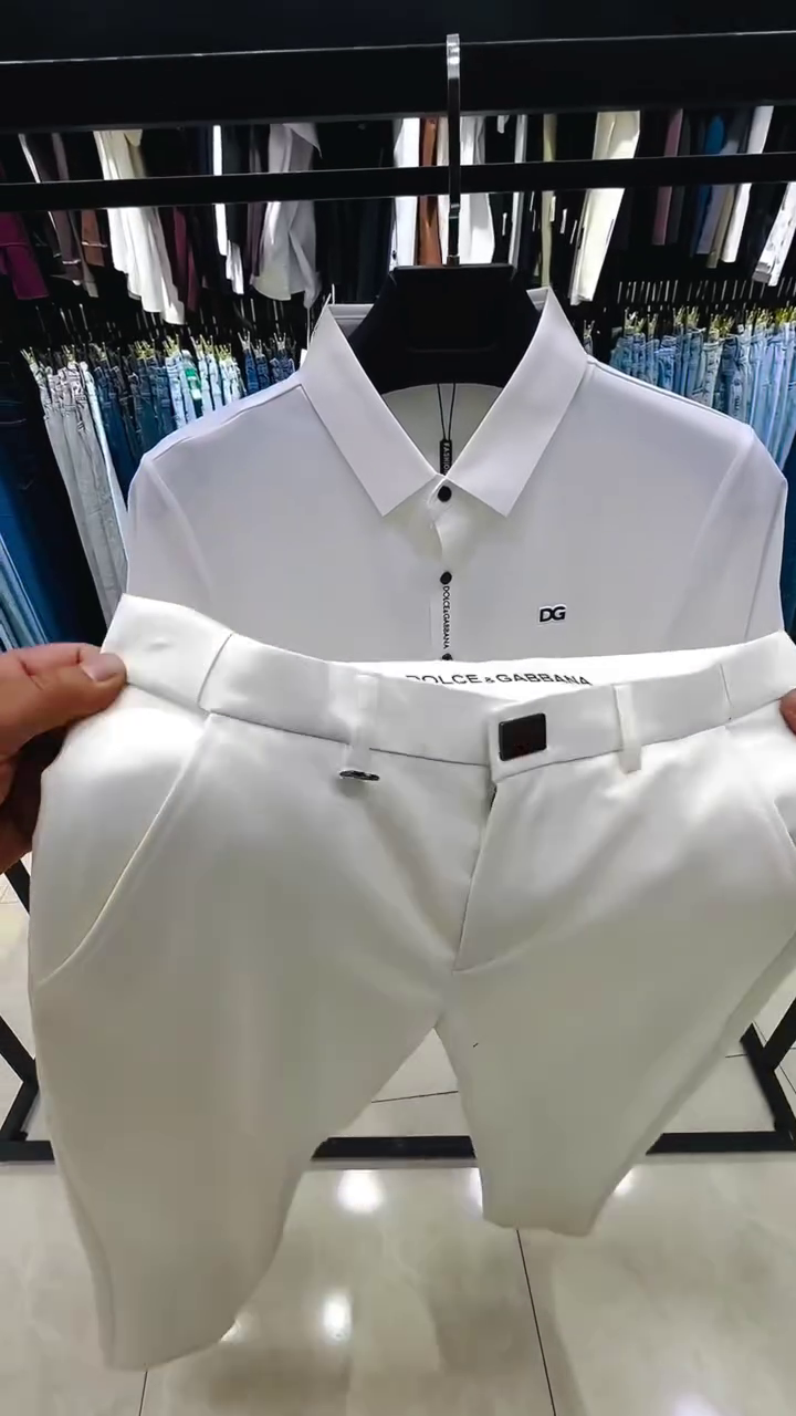 🤍  Premium Classic White Formal Shirt and Tailored Trouser Co-Ord Set for Men 🤍👔👖