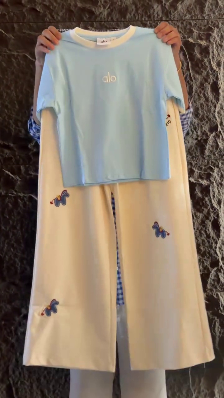 💙 Premium Sky Blue Oversized Co-Ord Lounge Set for Women 💙