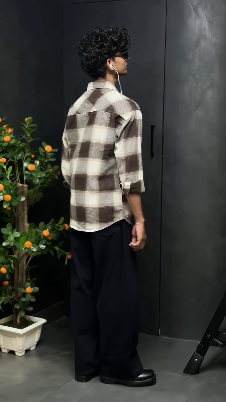 🤎 Premium Classic Checked Full Sleeve Casual Shirt for Men | Soft Cotton Blend Smart Casual Everyday Fashion Shirt ✨👔